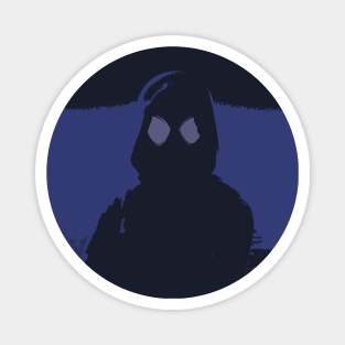 Abstract Masked Man Magnet